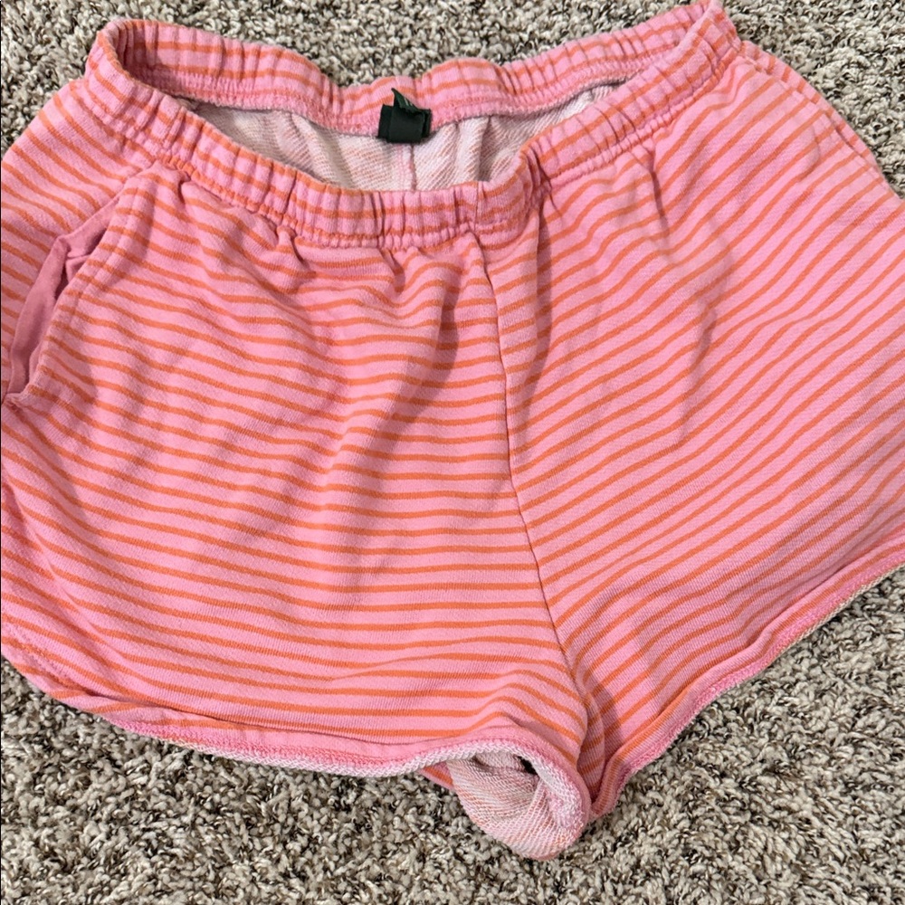 wild fable Pink & Coral Striped Lounge Shorts